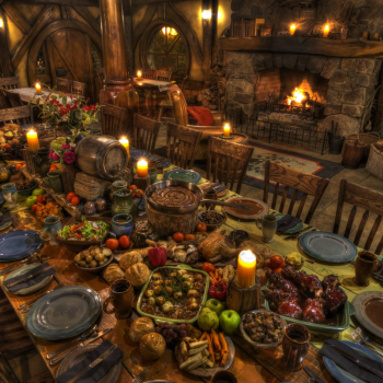 A feast fit for Hobbits where seconds are encouraged